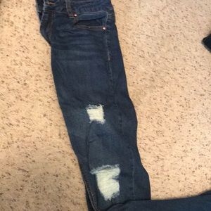 Charlotte Russe tipped skinny jeans